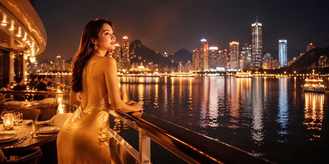 Buổi tối tại Vịnh Hạ Long, người chơi thử vận may với xổ số và trò chơi bài tại chợ đêm